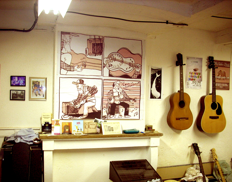 Jacques Delwitte chez le luthier... img1